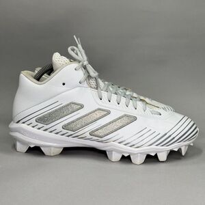 Adidas Freak MD 20 Football Cleats Men's Size 8.5 White Mid Athletic Shoes